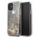 Guess Glitter Hard Case - дизайнерски кейс с висока защита за iPhone 11 (златист) 7