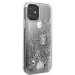 Guess Glitter Hard Case - дизайнерски кейс с висока защита за iPhone 11 (сребрист) 2