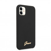 Guess Hard Silicone Case for iPhone 11 (black) 1