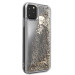 Guess Glitter Hard Case - дизайнерски кейс с висока защита за iPhone 11 Pro Max (златист) 2