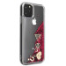 Guess Glitter Hard Case - дизайнерски кейс с висока защита за iPhone 11 Pro Max (червен) 3