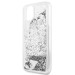 Guess Glitter Hard Case - дизайнерски кейс с висока защита за iPhone 11 Pro Max (сребрист) 5
