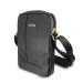 Guess Saffiano Tablet Bag 10 - дизайнерска чанта с презрамка таблети до 10 инча (черен) 2