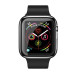 USAMS Full Protective TPU Case - качествен силиконов (TPU) кейс за Apple Watch Series 40мм (черен) 1