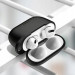 USAMS Airpods Pro Silicone Case - силиконов калъф с карабинер за Apple Airpods Pro (черен) 2