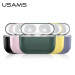 USAMS Ultra-Thin Silicone Case - силиконов калъф за Apple Airpods Pro (розов) 2