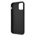 Guess Iridescent Leather Hard Case - дизайнерски кожен кейс за iPhone 11 Pro Max (черен) 6