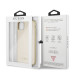 Guess Iridescent Leather Hard Case - дизайнерски кожен кейс за iPhone 11 Pro Max (златист) 7