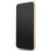 Guess Iridescent Leather Hard Case - дизайнерски кожен кейс за iPhone 11 Pro Max (златист) 4