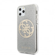 Guess Circle Glitter 4G Case for iPhone 11 Pro (silver) 1