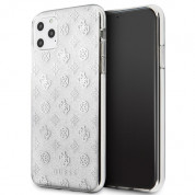 Guess Peony 4G Glitter Case for iPhone 11 Pro Max (silver)