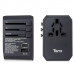 Torrii TorriiBolt USB PD and QC 3.0 45W Universal Travel Adapter II - захранване с 3 USB изхода, USB-C, QC 3.0, PD и преходници за цял свят (черен)  1