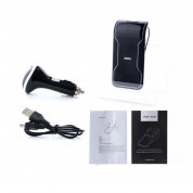 Xblitz X200 Bluetooth Hands-free Speaker - безжичен високоговорител за провеждане на разговори в автомобил (черен) 6