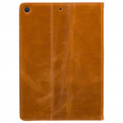 dBramante1928 Copenhagen Leather Case - кожен (естествена кожа) калъф и поставка за iPad 9 (2021), iPad 8 (2020), iPad 7 (2019) (кафяв) 2