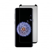 Gadget Guard Curved Tempered Glass Black Ice Cornice 2.0 Edition - калено стъклено защитно покритие с извити ръбове за целия дисплея на Samsung Galaxy S9 (черен-прозрачен)