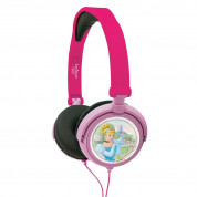 Lexibook Disney Princess Rapunzel Stereo Headphones - слушалки подходящи за деца за мобилни устройства (розов)