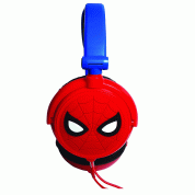 Lexibook Marvel SpiderMan Stereo Headphones - слушалки подходящи за деца за мобилни устройства (син-червен)