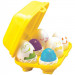 Tomy Hide N Squeak Eggs - образователна детска играчка (жълт) 1