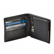 Orbit Multifunctional Wallet with RFID, Power Bank, Lightning and Micro-USB Cable (black) 3