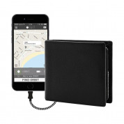 Orbit Multifunctional Wallet with RFID, Power Bank, Lightning and Micro-USB Cable (black)