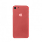 Tucano Nuvola Case - тънък полипропиленов кейс (0.3 mm) за iPhone 7, iPhone 8, iPhone SE (2020) (червен)  1