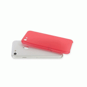 Tucano Nuvola Case - тънък полипропиленов кейс (0.3 mm) за iPhone 7, iPhone 8, iPhone SE (2020), iPhone SE (2022) (червен)  3