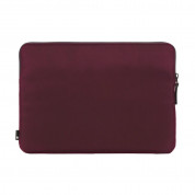 Incase Compact Sleeve in Flight Nylon - предпазен полиестерен калъф за MacBook 12 (тъмночервен) 5