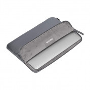 Incase Slim Sleeve Honeycomb Ripstop - текстилен калъф за MacBook 12 (тъмносив) 3