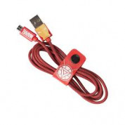 Marvel Iron Man Micro USB Cable - MicroUSB кабел за устройства с MicroUSB стандарт (120 см) (червен) 1