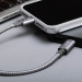 Moshi Integra USB-C to Lightning Cable - сертифициран (MFI) USB-C към Lightning кабел за Apple устройства с Lightning порт (25 см) (сив) 5