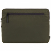 Incase Compact Sleeve in Flight Nylon - предпазен полиестерен калъф за MacBook 12 (тъмнозелен)