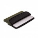 Incase Compact Sleeve in Flight Nylon - предпазен полиестерен калъф за MacBook 12 (тъмнозелен) 3