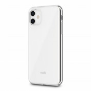 Moshi iGlaze SnapToª Case - хибриден удароустойчив кейс за iPhone 11 (бял)