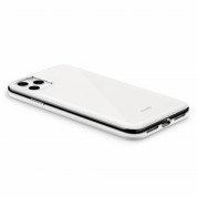 Moshi iGlaze SnapToª Case - хибриден удароустойчив кейс за iPhone 11 Pro Max (бял) 2