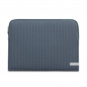 Moshi Pluma Laptop Sleeve - текстилен калъф за MacBook Pro 13, Pro Retina 13, Air 13 и преносими компютри до 13 инча (син)