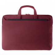 Tucano Work Out III Super Slim Bag - практична чанта с дръжки за MacBook Pro 16, MacBook Pro 15 и лаптопи до 16 инча (червен)