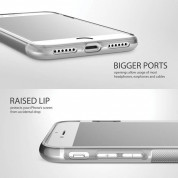 iLuv Gelato Case - силиконов (TPU) калъф за iPhone 8, iPhone 7, iPhone SE (2020) (прозрачен-мат) 5
