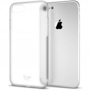 iLuv Gelato Case - силиконов (TPU) калъф за iPhone 8, iPhone 7, iPhone SE (2020) (прозрачен-мат)