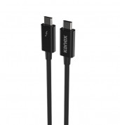 Kanex Thunderbolt 3 Cable (40Gbps) - Thunderbolt 3 (USB-C) кабел за Apple продукти (50 см) (черен)