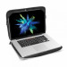 Tucano Velvet Sleeve - текстилен удароустойчив калъф за MacBook Pro 16 и лаптопи до 16 инча  (черен) 2