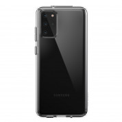Speck Presidio Perfect Clear Case - удароустойчив хибриден кейс за Samsung Galaxy S20 Plus (прозрачен) 1