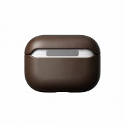 Nomad Leather Case - кожен (естествена кожа) кейс за Apple Airpods Pro (тъмнокафяв) 3