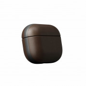 Nomad Leather Case - кожен (естествена кожа) кейс за Apple Airpods Pro (тъмнокафяв) 4