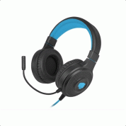 Fury Warhawk RGB Headphones NFU-1585 - USB гейминг слушалки с микрофон за PC и лаптопи (черен)