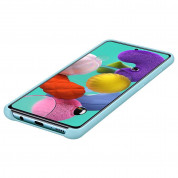 Samsung Silicone Cover EF-PA715TLEGEU - оригинален силиконов кейс за Samsung Galaxy A71 (син) 3