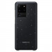 Samsung LED Cover EF-KG988CB - оригинален заден кейс, през който виждате информация от Samsung Galaxy S20 Ultra (черен) 1