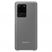 Samsung LED Cover EF-KG988CJ - оригинален заден кейс, през който виждате информация от Samsung Galaxy S20 Ultra (сив) 1