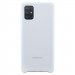 Samsung Silicone Cover EF-PA715TSEGEU - оригинален силиконов кейс за Samsung Galaxy A71 (бял) 1