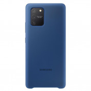 Samsung Silicone Cover Case EF-PG770TLEGEU - оригинален силиконов кейс за Samsung Galaxy S10 Lite (син)
