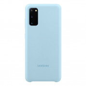 Samsung Silicone Cover Case EF-PG980TL for Samsung Galaxy S20 (sky blue)